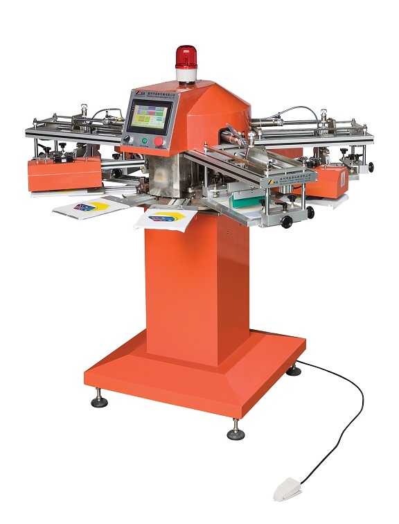 High Speed Tagless / Label Screen Printer